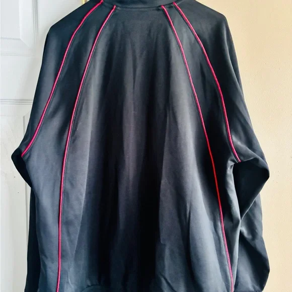 Jordan Black and Red Zip-Up Jacket - Picture 2 of 6